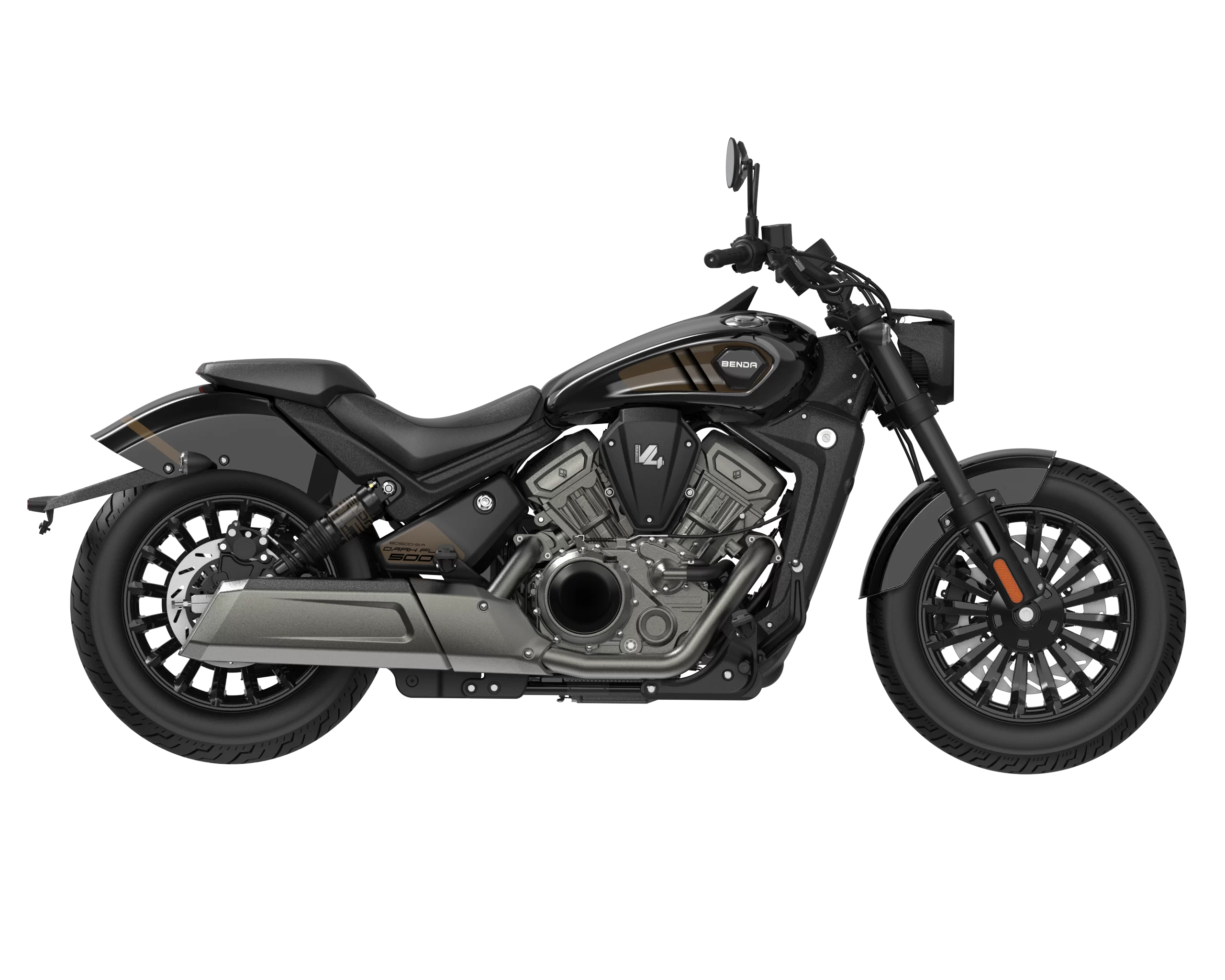 BENDA Dark Flag 500 Commander Fantasy Black 1