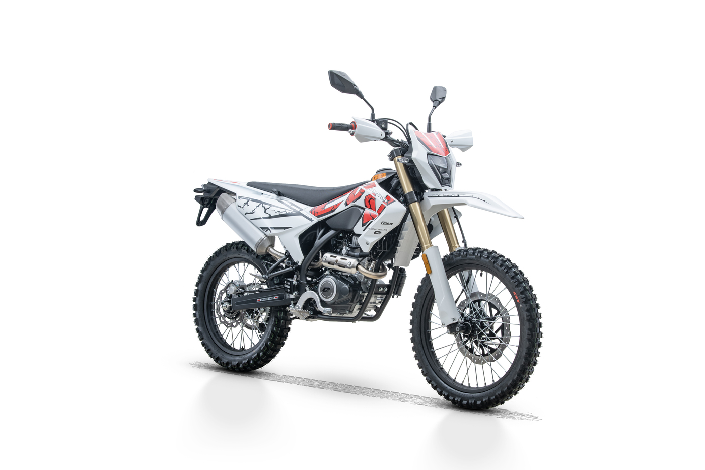 QJMOTOR COV 125 X 2 White