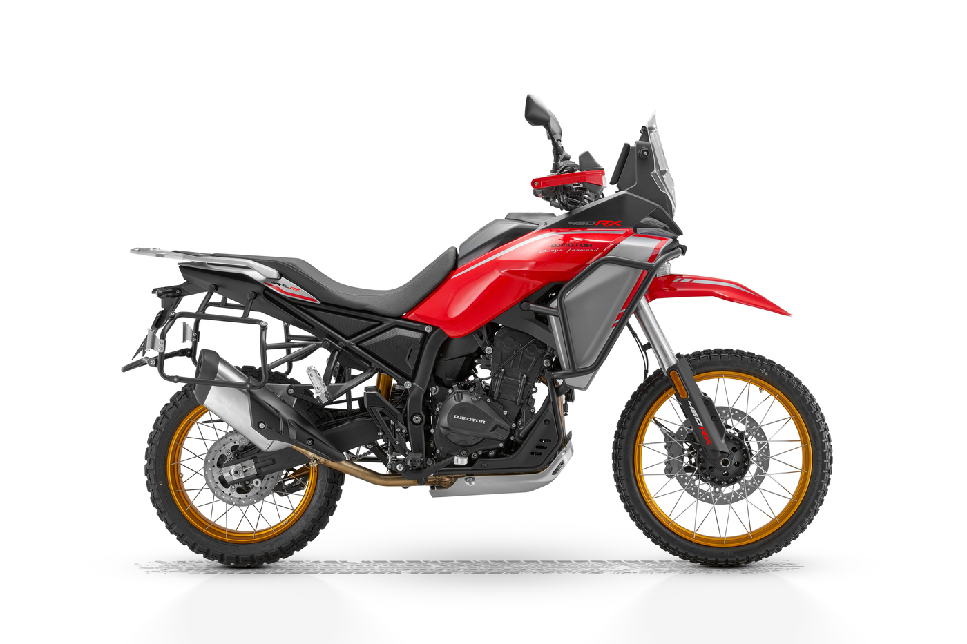 QJMOTOR SRT 450 RX 1 Red_Silver