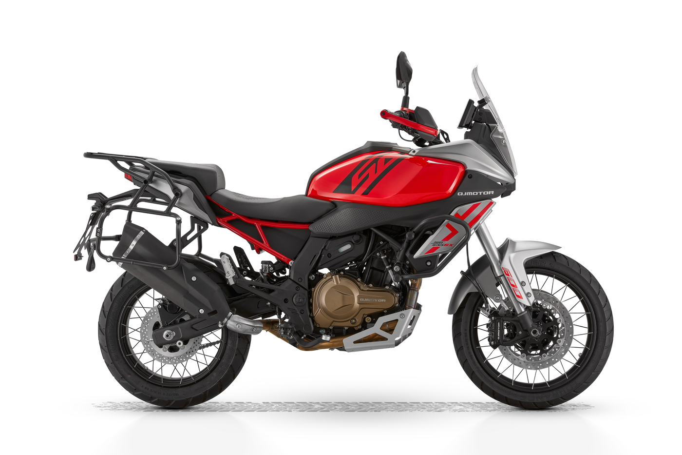 QJMOTOR SRT 600 SX 1 Red_Silver