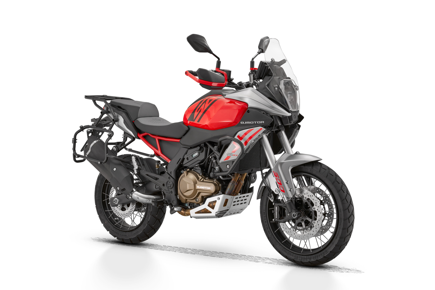 QJMOTOR SRT 600 SX 2 Red_Silver